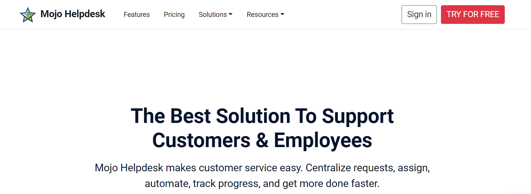 Mojo Helpdesk